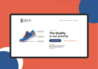 Licious New Style- landing page branding design ui uidesign uiuxdesign webdesign