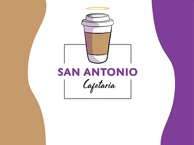 Logo Design - San Antonio Cafetaria adobe illustrator branding business creative design dublin freelance designer graphicdesign illustration logodesign logos vector