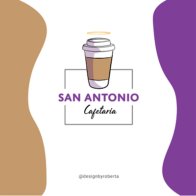 Logo Design - San Antonio Cafetaria adobe illustrator branding business creative design dublin freelance designer graphicdesign illustration logodesign logos vector