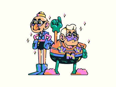 mermaid man and barnacle boy barnacle boy illustration illustrator mermaid man nickelodeon spongebob vector