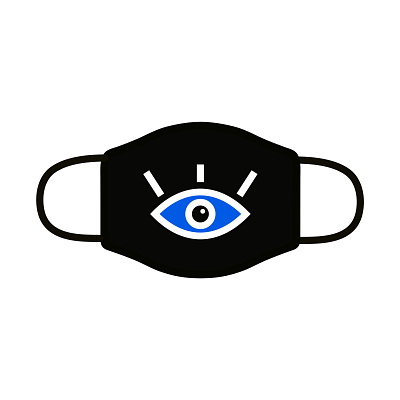 Design For Good Face Mask Challenge branding emblem illustration logo logodesign mark mikhailov symbol