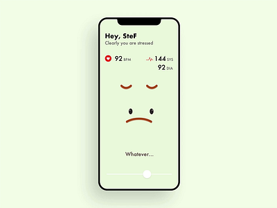 Stress less App animation app branding breathe breathing calm characters design emotions help illustration ios medical mobile motion stress ui