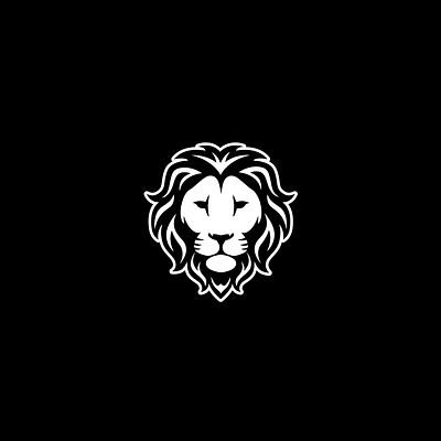 lion head illustration lion lion head lion logo vector vector illustration
