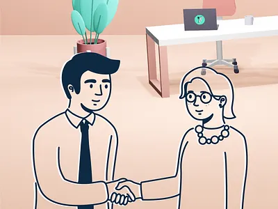 HR — illustration 3d blender design digital illustration esignature illustration illustrator yousign