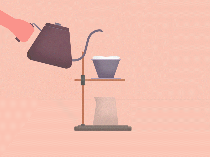 Brewing everyday 2d 2d animation after effect after effects animation coffee design illustration motion