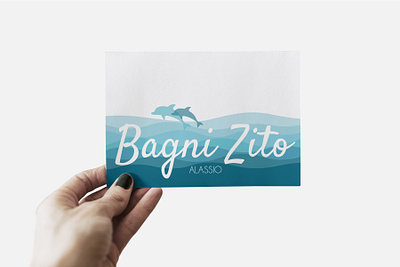 Bagni Zito brand identity brand image branding design illustrator logo logo design