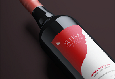 Selina Greek Wines collection collection design dry fuchsia graphic greek label labels magenta moon packaging purple red rock rose sweet white wine wines yellow