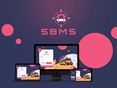 UI/UX DESIGN - School Bus Management System design research school ui uidesign uiux ux design vector visual