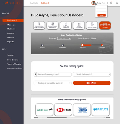 Dashboard design for Saas product saas design