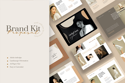 Rachel – Welcome Kit Branding Template adobeindesign blogger brochure fashion indesign lookbook magazine mediakit partnershipproposal print template printdesign printtemplate promotion
