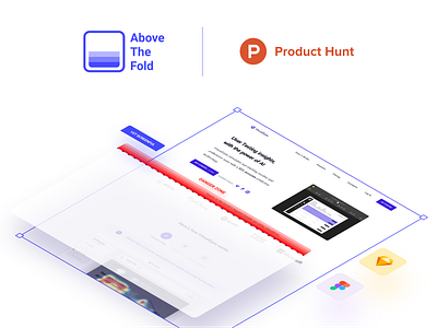 Above the Fold plugin is live 📺 figma isometric launch plugin sketch ui uidesign