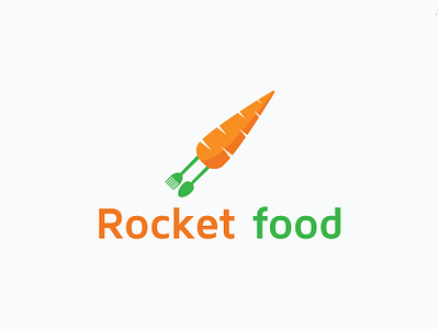 Rocket food app brandimple logo branding design drawing food food app food delivery food logo food truck icon illustration logo modern rocket food rocket food typography vector