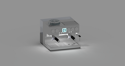 espresso machine 3d coffee espresso espresso machine illustration isometric isometric art machine voxel