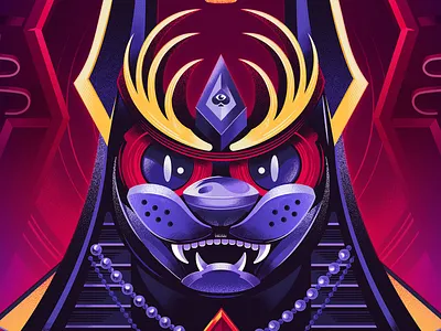 Sekhmet cat colorful crown design egyptian glasses god illustration king photoshop queen sekhmet vector