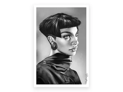 Egyptian Pools blackandwhite egyptian portrait portrait art