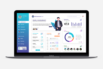 Redesign Dashboard CBT Beesmart app design ui uiux ux web webdesign website