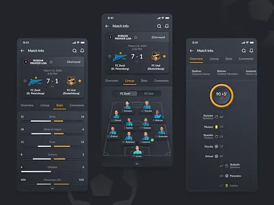 Betting App - Match Info