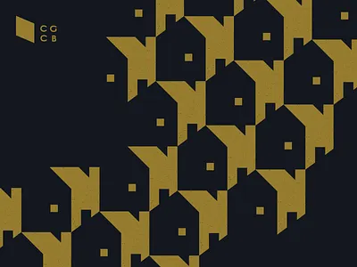 CGCB Brand Stamp brand brand identity branding identity logo logodesign minimal modern pattern simple simple clean interface