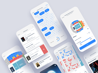 EventlyLife Ticket App app application buy cinema design event app eventlylife events interface ios maps mobile mobile app movie app personalization shakuro ticket app tickets ui ux