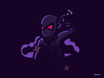 Dark Ninja animation createralabs design dribble illustration logo ninja ninja turtles ui ungu ux vector