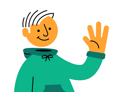 Lil' Man avatar avatar design avatars character character design geometric geometric illustration illustrated avatar illustration
