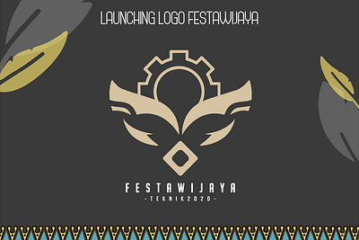 FESTAWIJAYA Teknik 2020 branding design flat illustration illustrator logo poster design typography