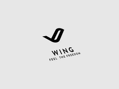 Wing premium sports logo Mockup athletic brlogos clean creative design freedom games logo minimal mockup power powerful premium professional simple sports victory win wings winner