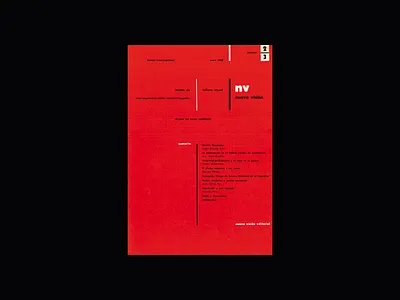 @dg.arg 1950s archive argentina cover design magazine maxbill modernism type