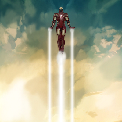 Iron Man Illustration design illustration