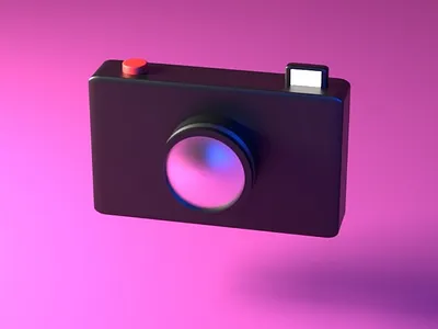 Camera 3d 3d illustration camera