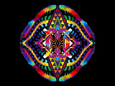 Acid Drink acid artist design illustration illustration art illustrator lsd mandala mandala art orelia vector
