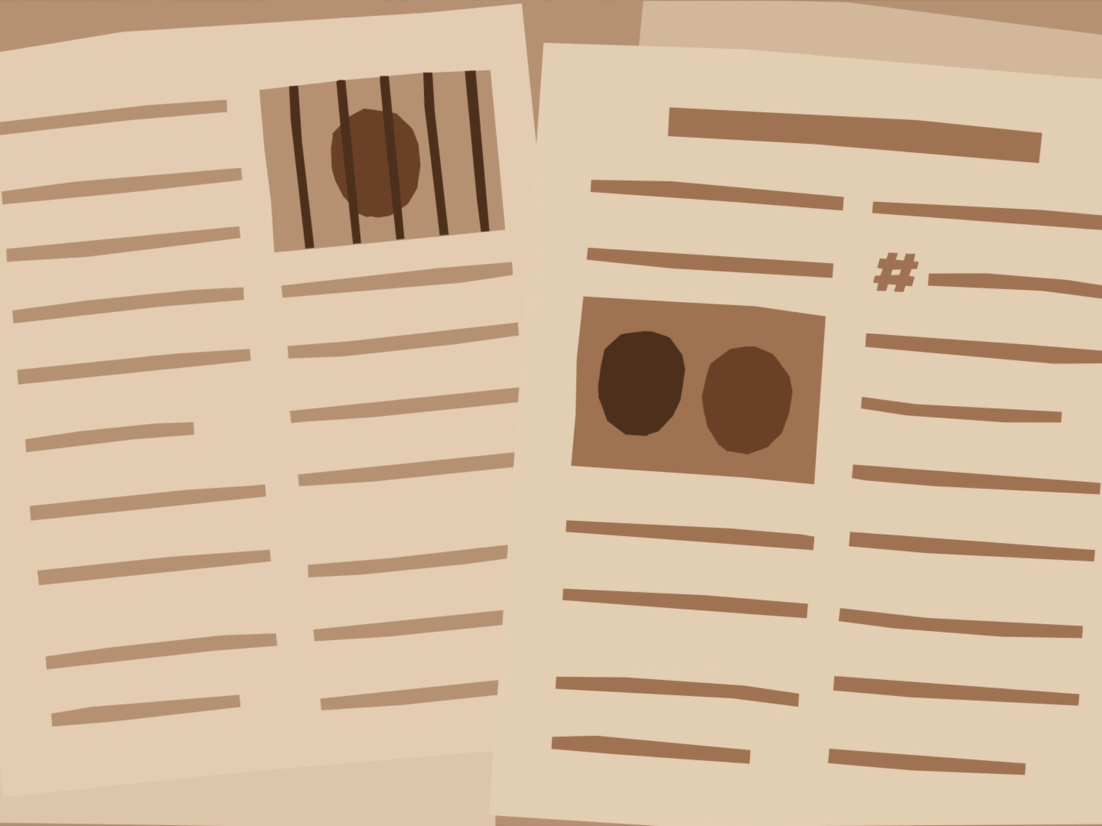 More Racist News animated animation antiracist black black lives matter blm brown cooper gif news paper papercut racism racist stop motion story tan