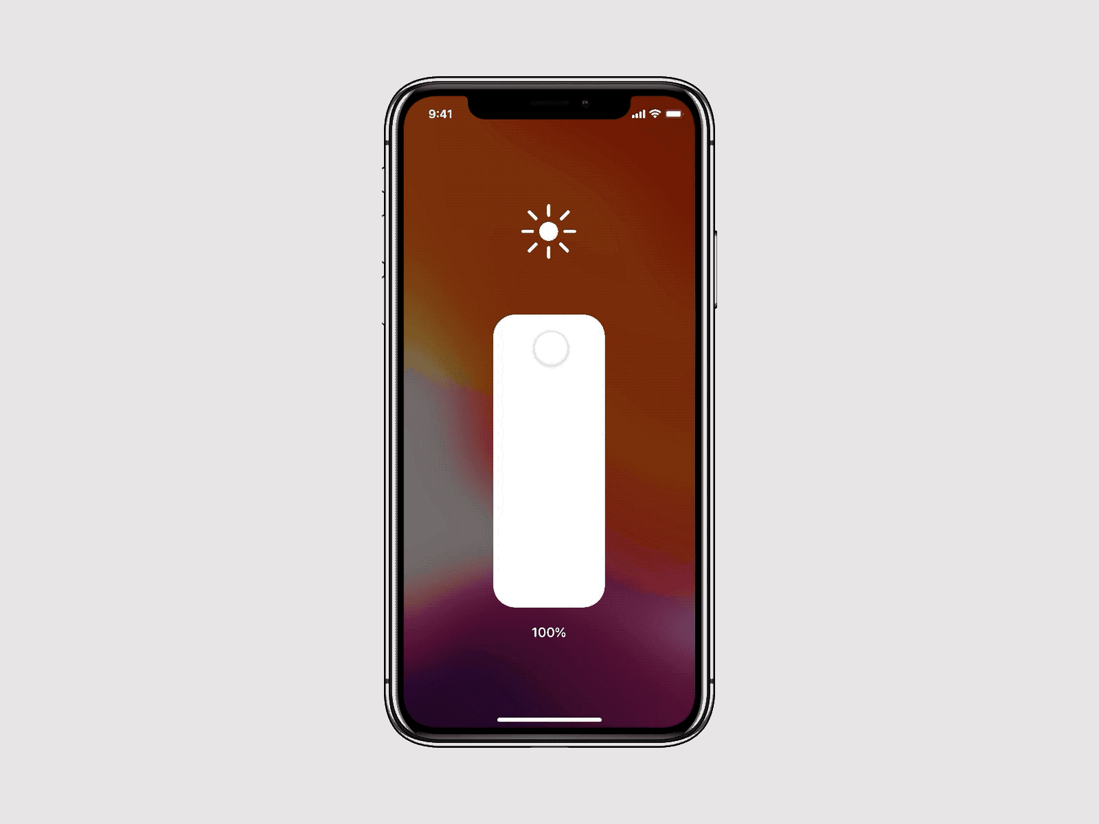 Recreating iOS Brightness Slider in ProtoPie control center design ios iphone mobile protopie prototype ryan smith ui ux