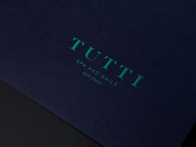 Tutti, Branding beauty brand identity branding collateral logo design