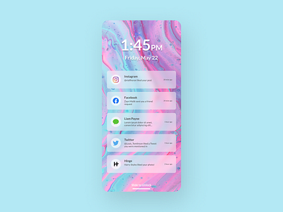 Notification Center 100 days of ui 100daysofui daily ui daily ui challenge dailyui dailyuichallenge mobile app mobile ui notification notification center notifications