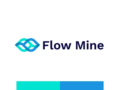 Flow logo Design blockchain brand identity branding crypto cryptocurrecny digital finance financial fintech flow logo futuristic it logo letter logo logo logo design software logo startup logo tech logo technology technology logo