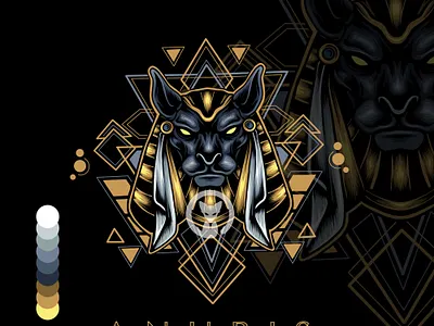 Anubis with sacred geometry anubis artwork artworkforsale branding cloth design dwlshit egypt egyptian esportlogo god illustration merchandise sacred geometry sacredgeometry