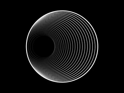 Wormhole + Rotation aftereffects design expressions minimal
