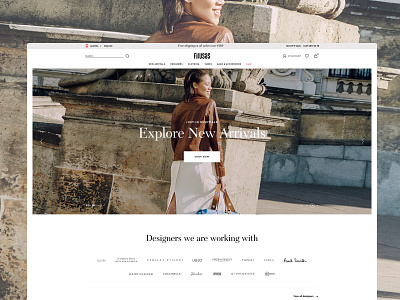 Firusas eCommerce design