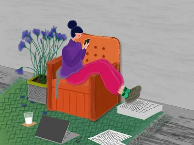 ANY DAY design illustration