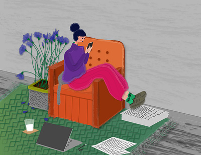 ANY DAY design illustration