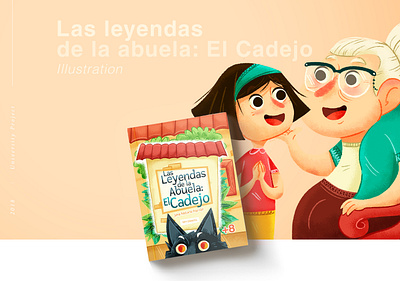 Las Leyendas de la Abuela - Children Book art books childrens book design illustration photoshop art photoshop brush
