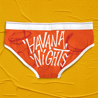 Havana Nights branding design graphic graphic design type typography