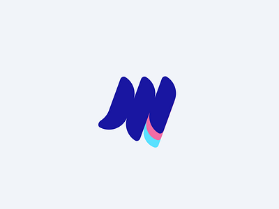 Script Logo branding clean design flat logo vector
