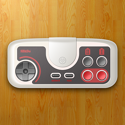 PC Engine Wireless Controller controller sketchapp vector video games