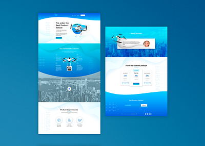 Landing page for ATV sales site atv landing page