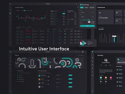 Trading Application animation animation video artificial intelligence bot branding cryptocurrency design promotion video trade trading app trading platform ui video webdesign website