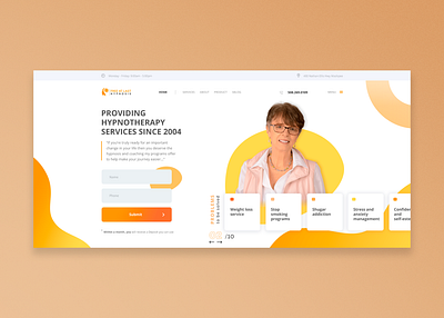 First screen for the hypnologist. first screen hypnologist