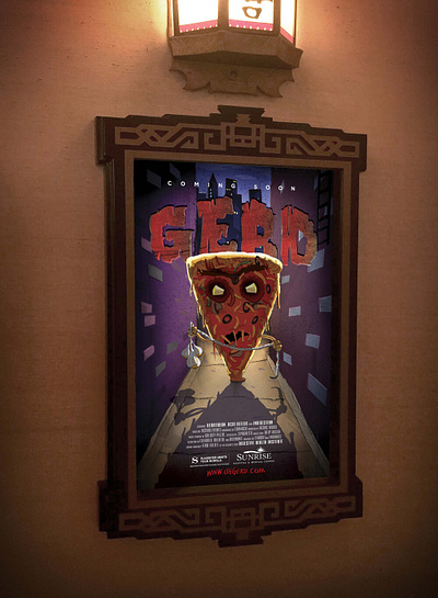 gerd movie poster #1 branding design illustration