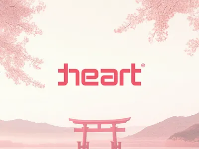 Heart Logo Idea 14 february blockchain branding design gradient heart icon identity lettering logo love relationship valentine